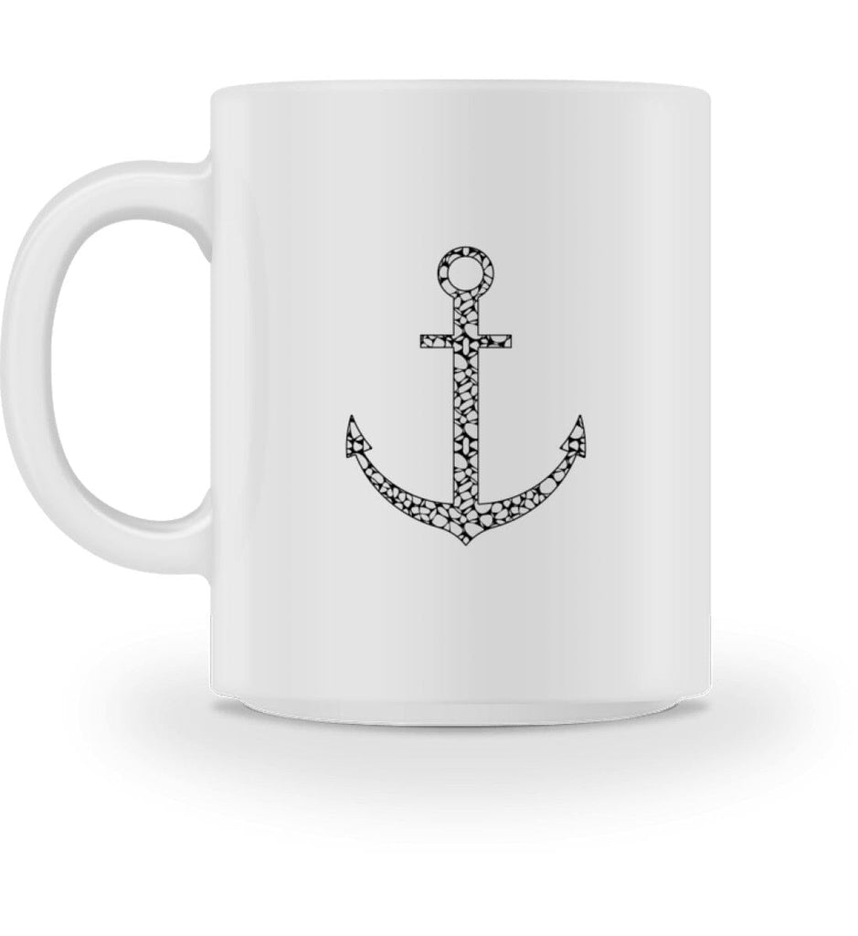 ANCHOR - Tasse Kaffeetasse Weiß Shirtee White M 