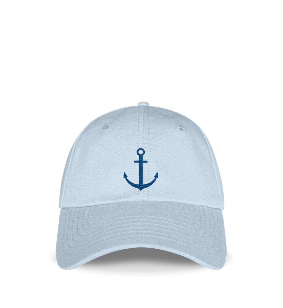 ANKER - Cap Baseball Cap mit Stickerei Shirtee Pastel Blue Einheitsgröße 