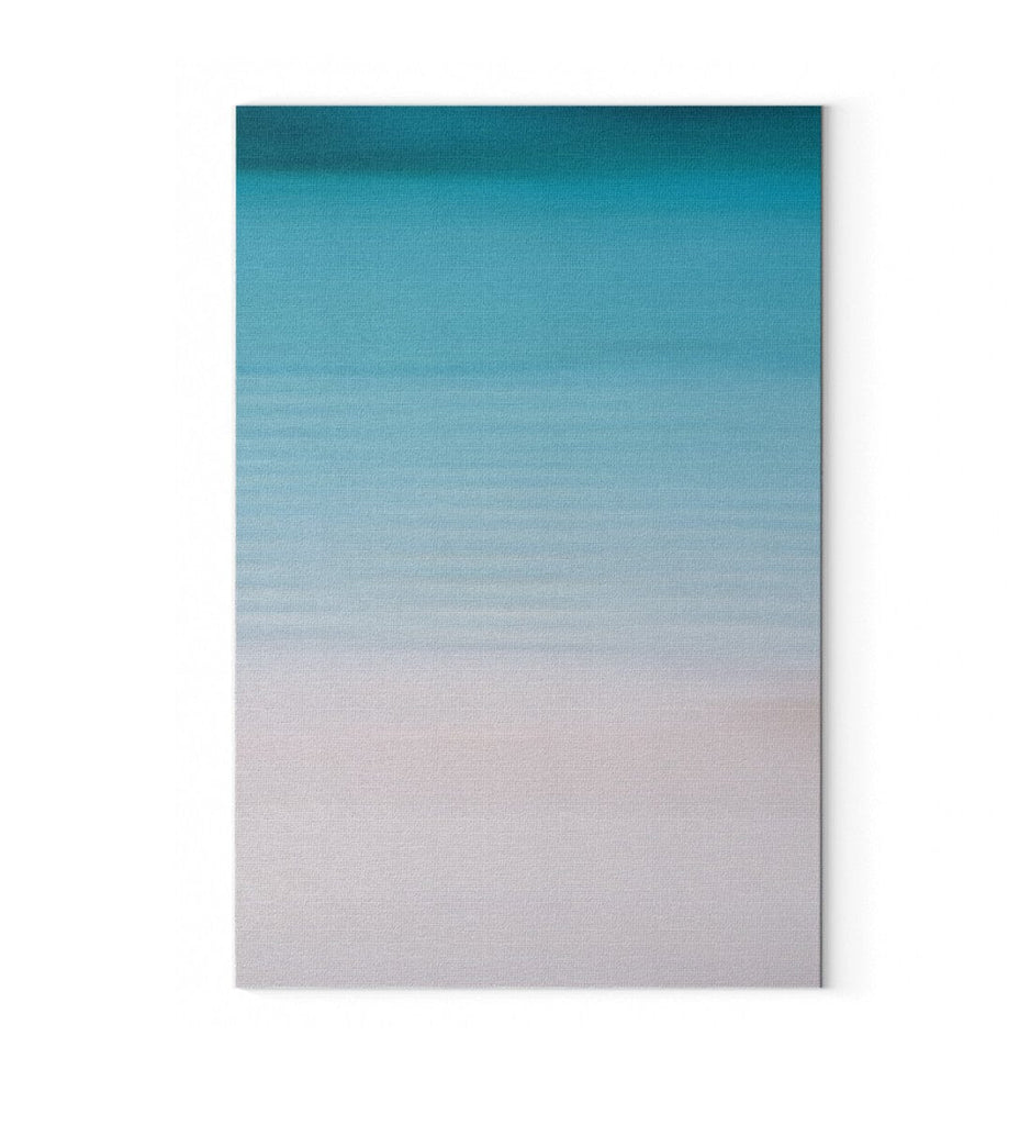 BEACH Leinwand mit Keilrahmen - Leinwand 50x75 cm Shirtee True Color Print 50cm x 75cm 