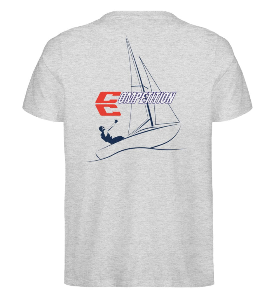 CONGER COMPETITION - Herren Premium Organic Shirt Creator T-Shirt ST/ST Shirtee Heather Grey S 