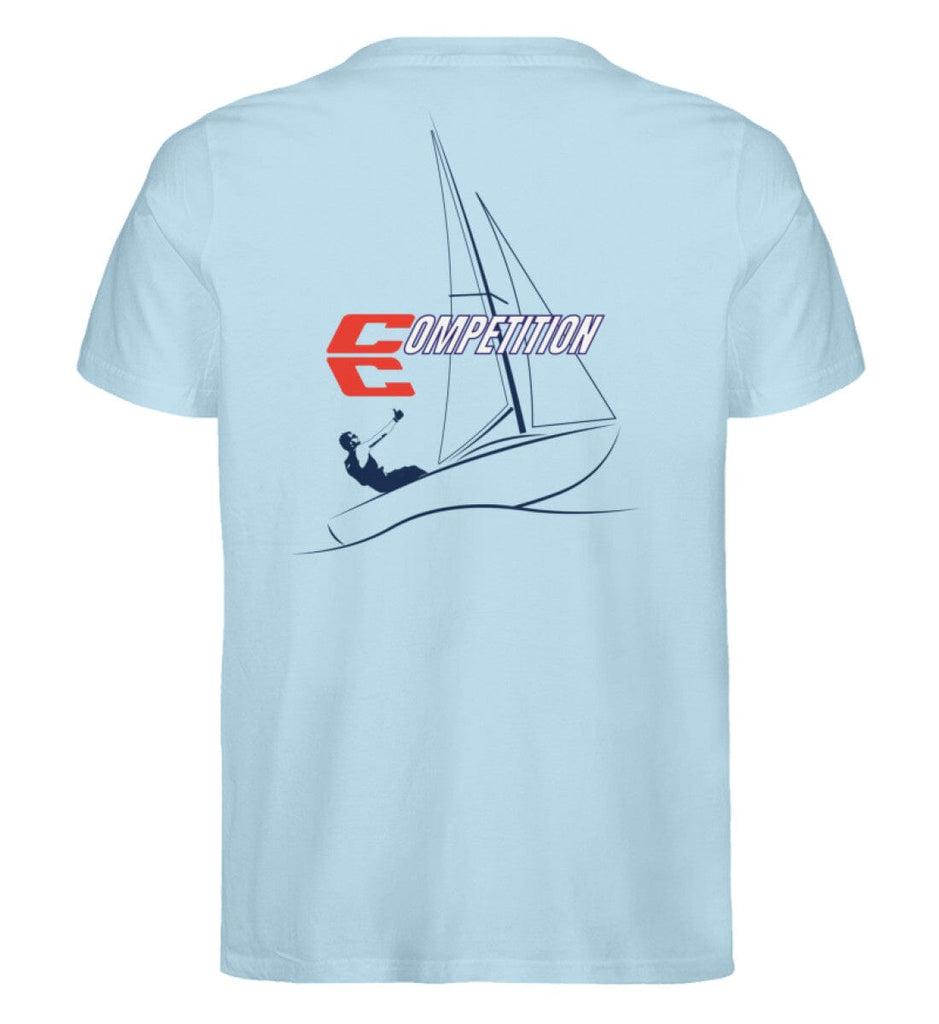 CONGER COMPETITION - Herren Premium Organic Shirt Creator T-Shirt ST/ST Shirtee Sky Blue L 