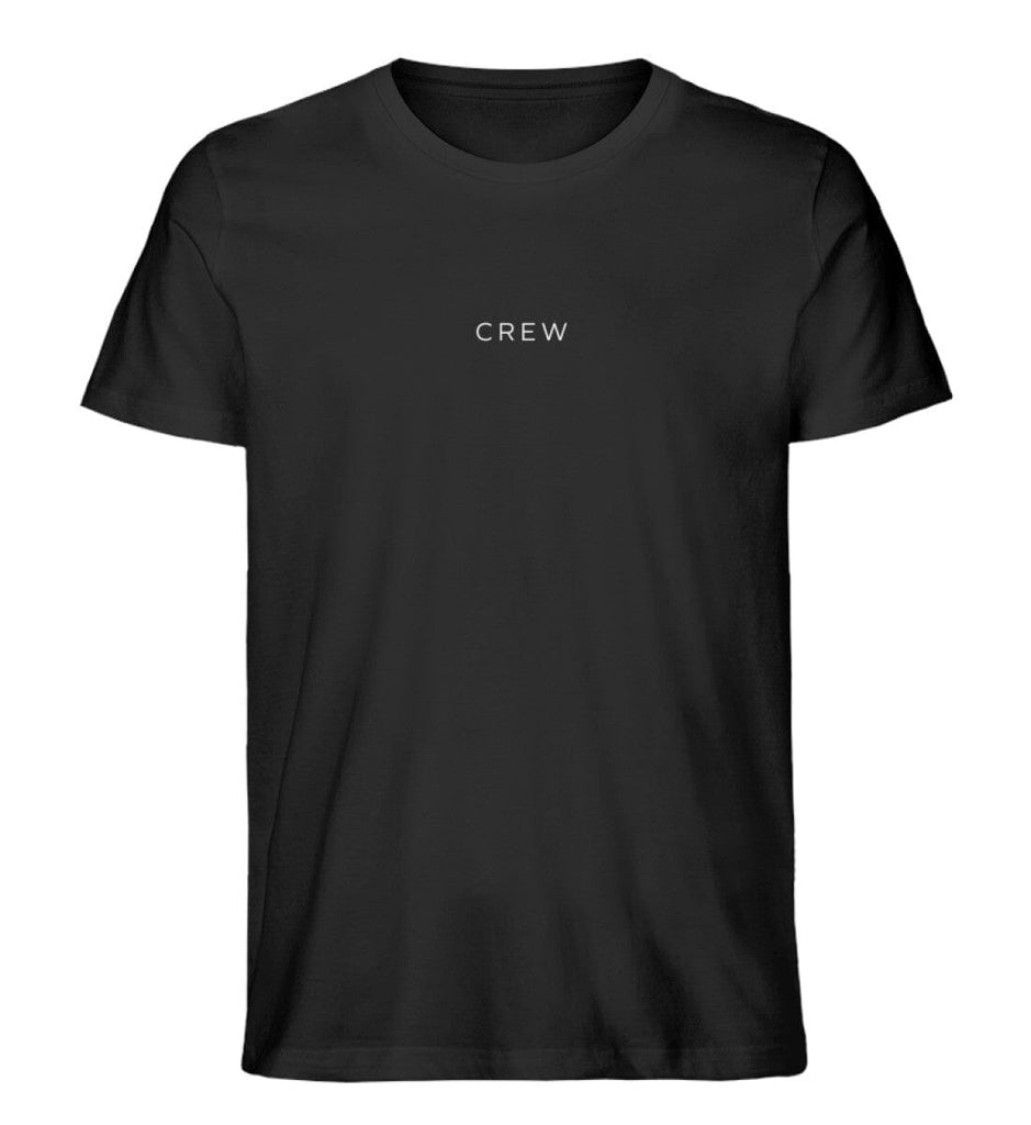 CREW - Premium Herren Organic Shirt Creator T-Shirt ST/ST Shirtee Black XS 