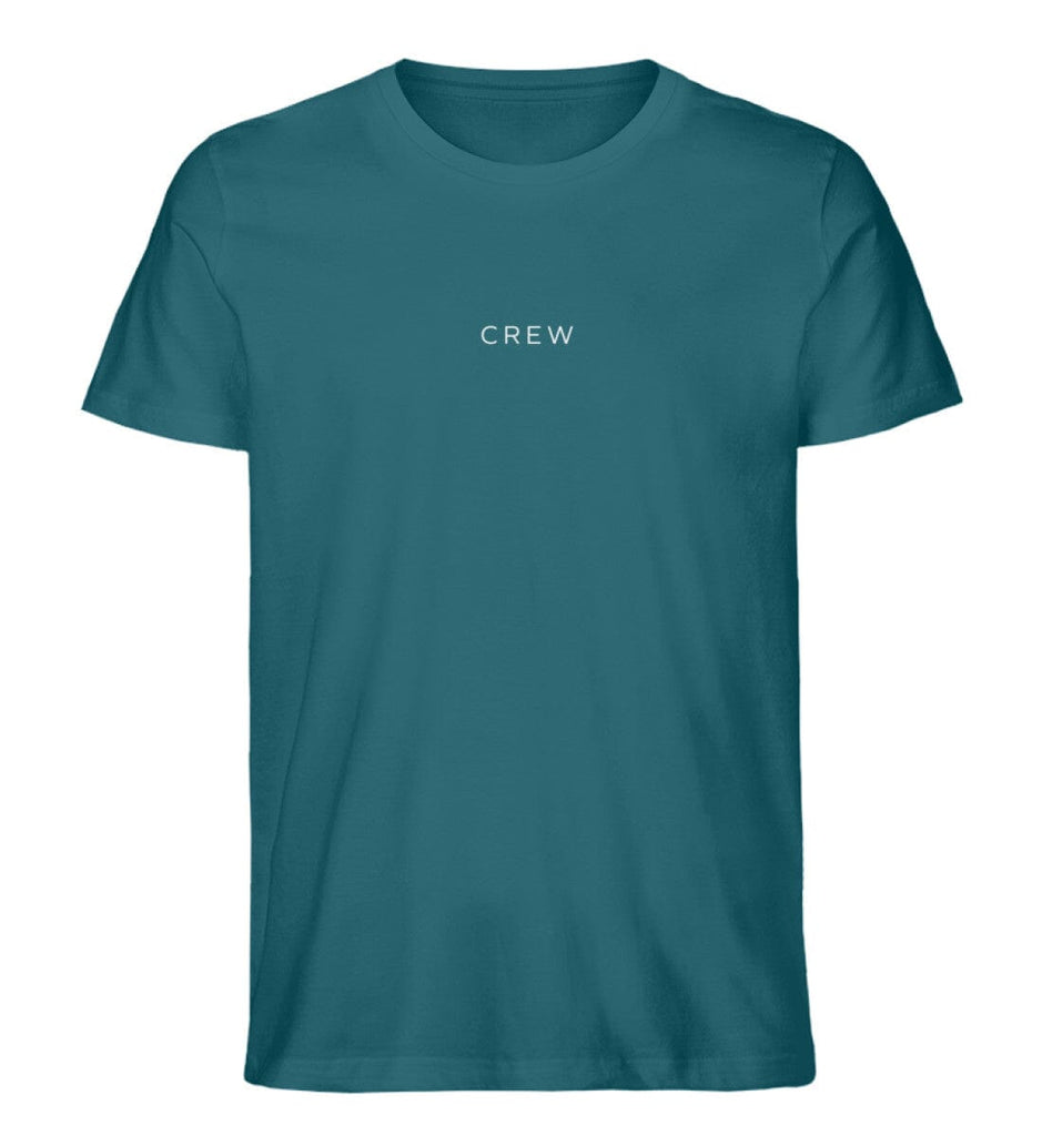 CREW - Premium Herren Organic Shirt Creator T-Shirt ST/ST Shirtee Ocean Depth S 