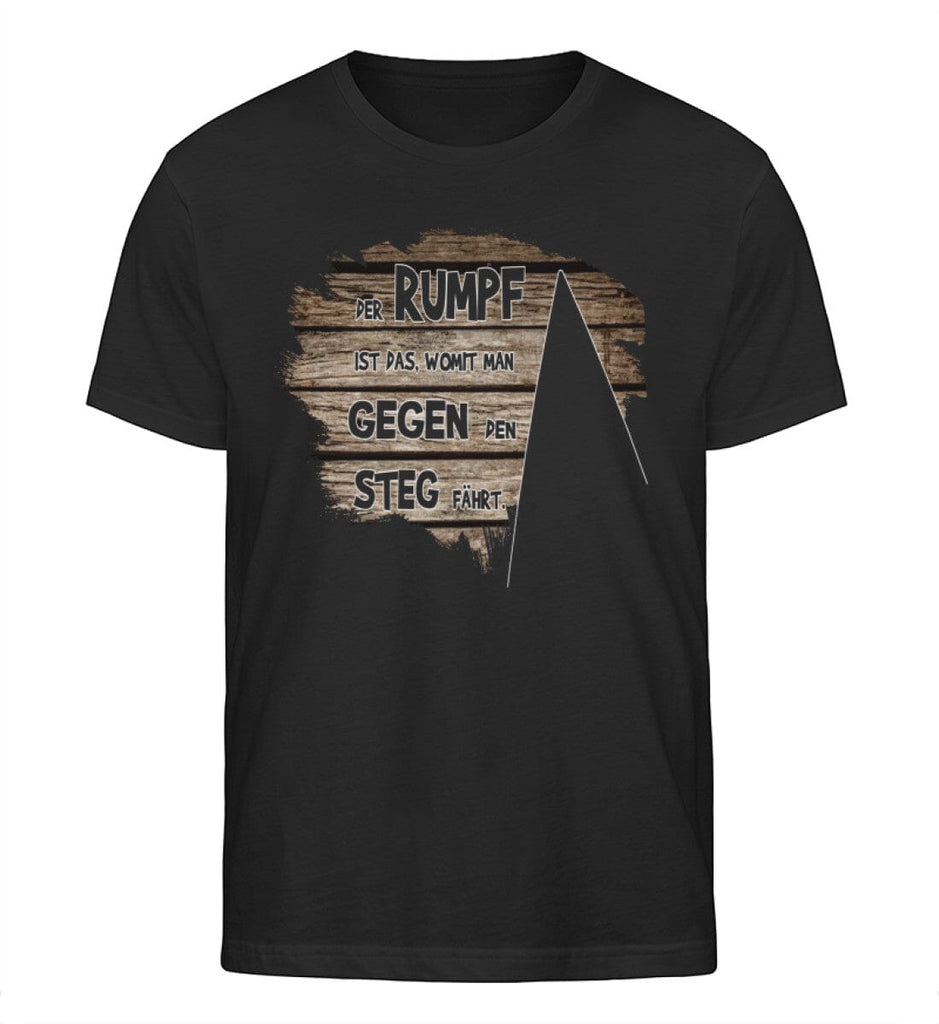 DER RUMPF - Herren Organic Shirt Rocker T-Shirt ST/ST Shirtee Black S 