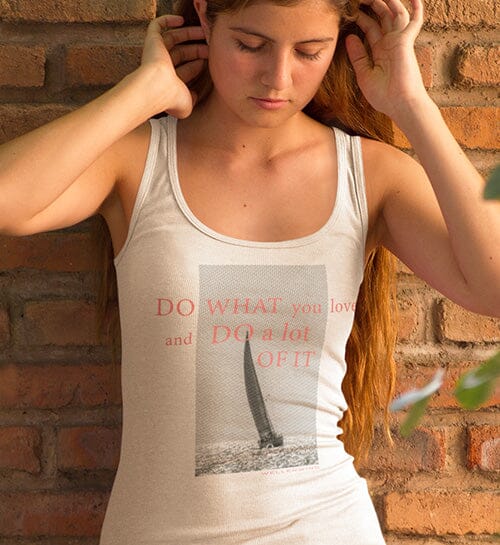 DO WHAT YOU LOVE - Damen Premium Organic Tanktop ST/ST Stella Dreamer Damen Tanktop ST/ST Shirtee 