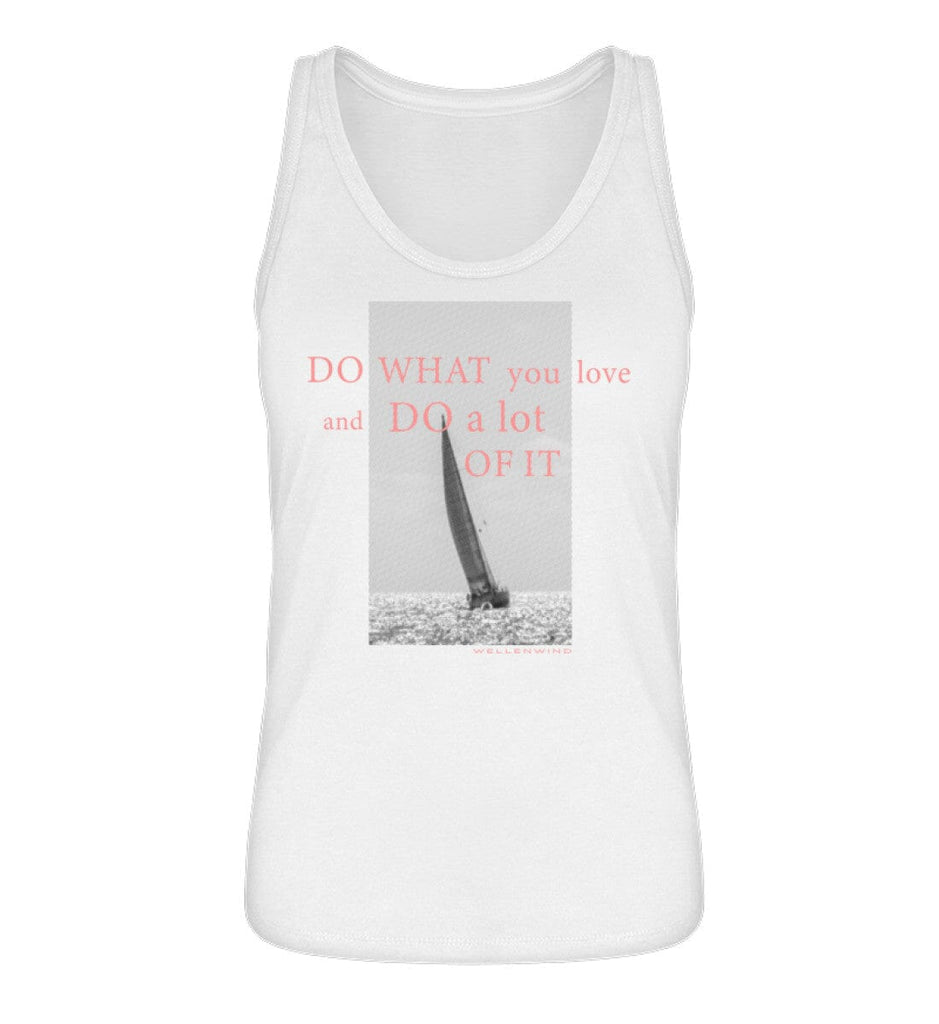 DO WHAT YOU LOVE - Damen Premium Organic Tanktop ST/ST Stella Dreamer Damen Tanktop ST/ST Shirtee White XS 