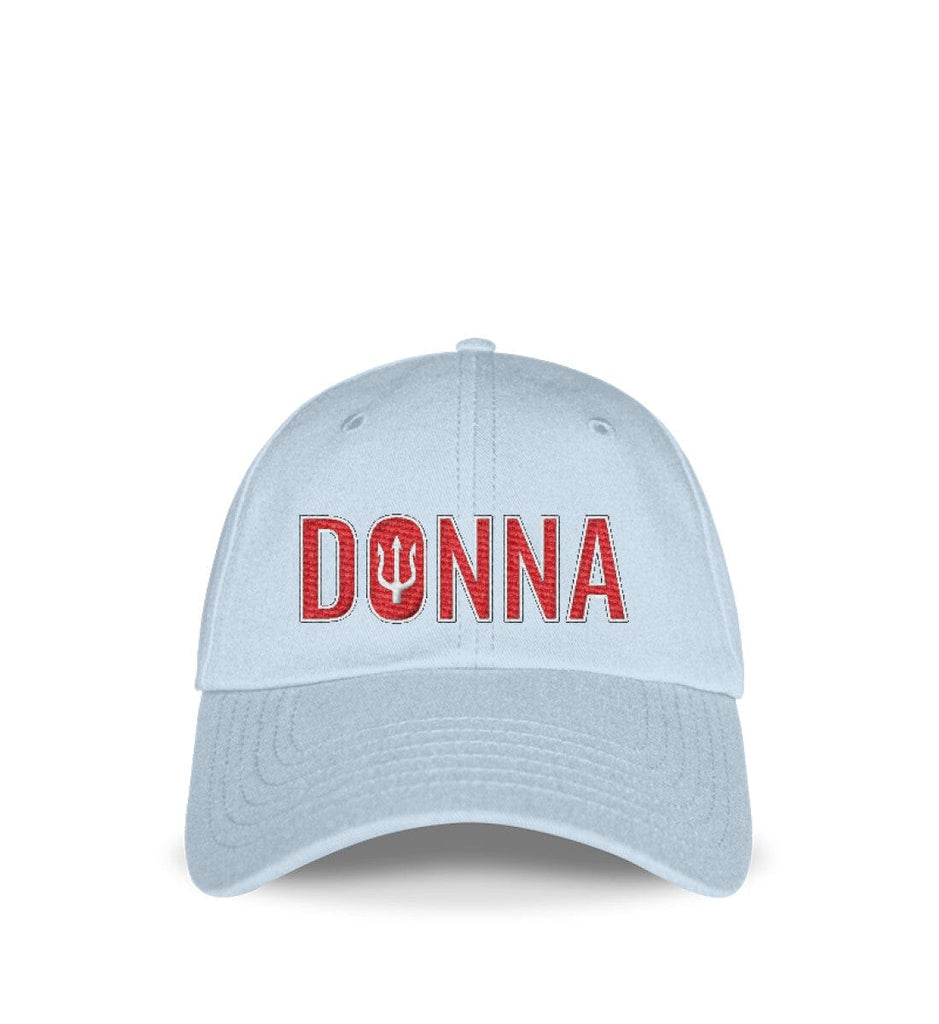 DONNA - Cap Baseball Cap mit Stickerei Shirtee Pastel Blue Einheitsgröße 