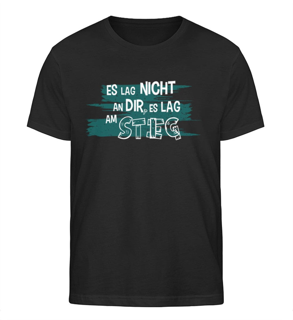 ES LAG NICHT AN DIR... - Herren Organic Shirt Rocker T-Shirt ST/ST Shirtee Black S 