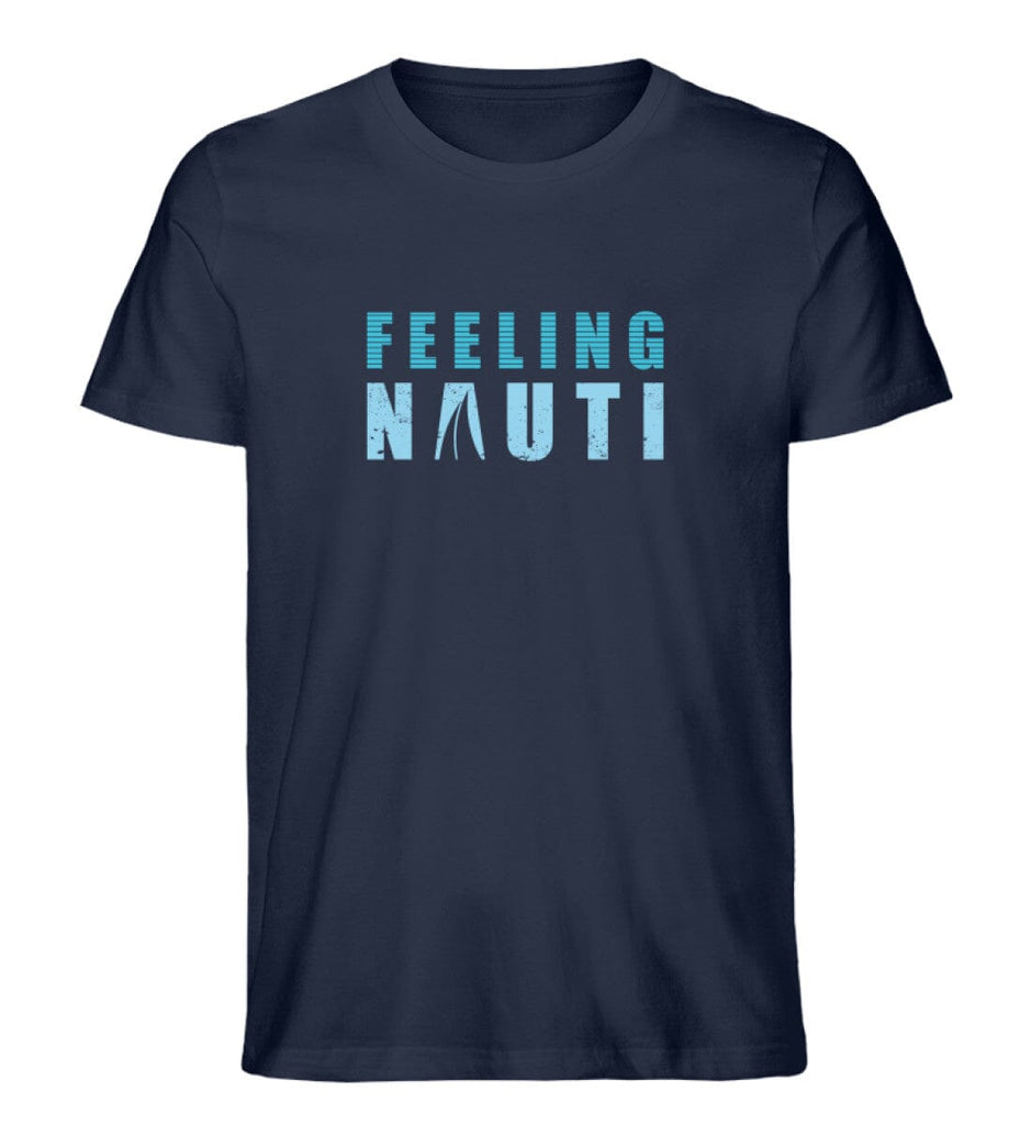 FEELING NAUTI - Premium Organic Shirt Creator T-Shirt ST/ST Shirtee French Navy XS 