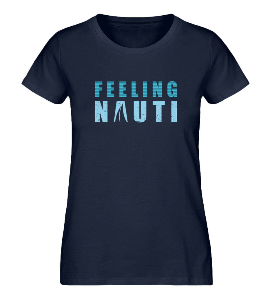 FEELING NAUTI - Premium Organic Shirt Expresser T-Shirt ST/ST Shirtee French Navy XS 