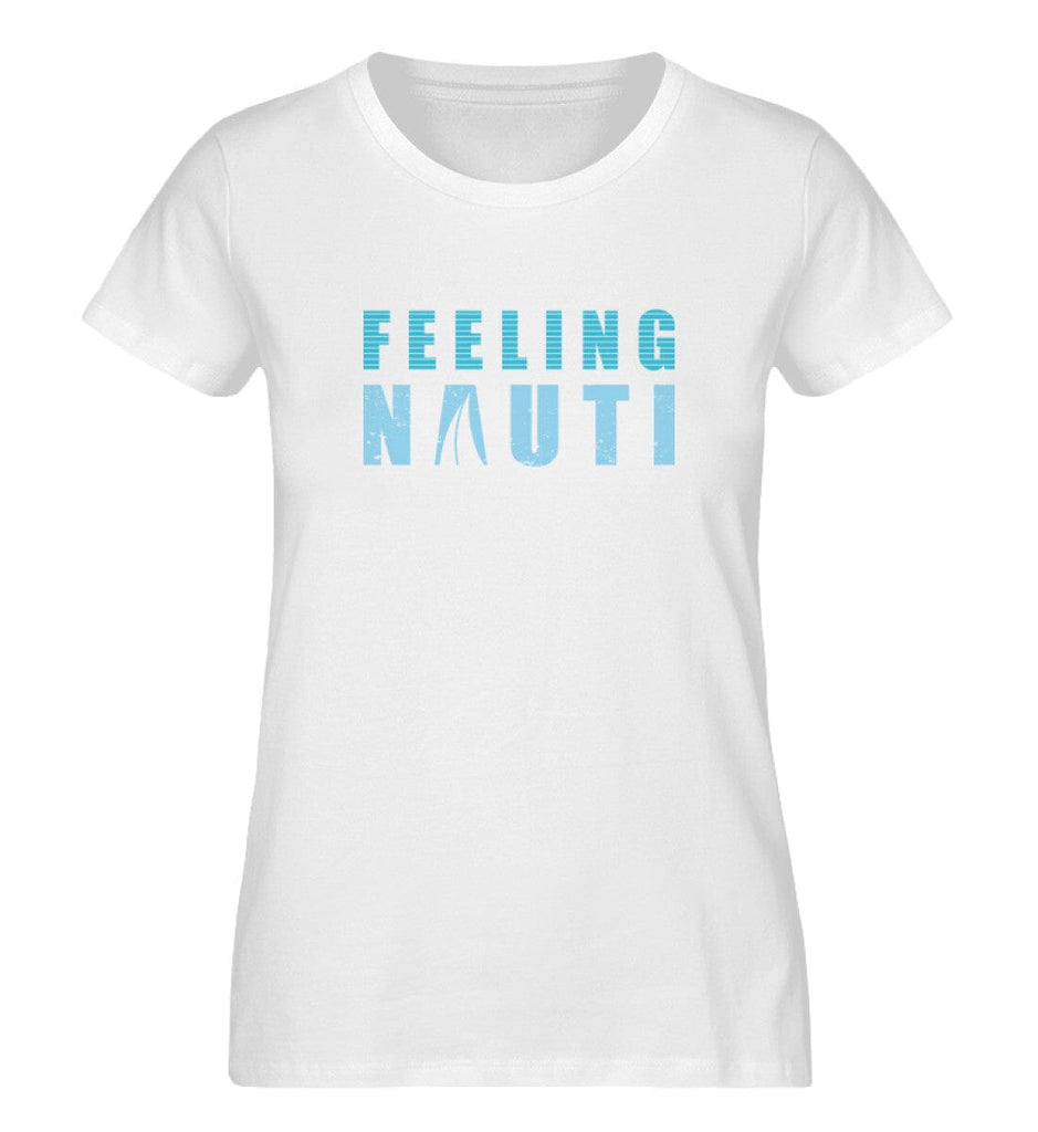 FEELING NAUTI - Premium Organic Shirt Expresser T-Shirt ST/ST Shirtee White XS 