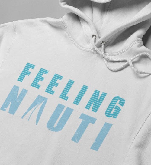 FEELING NAUTI - Unisex Organic Hoodie Cruiser Hoodie ST/ST Shirtee 