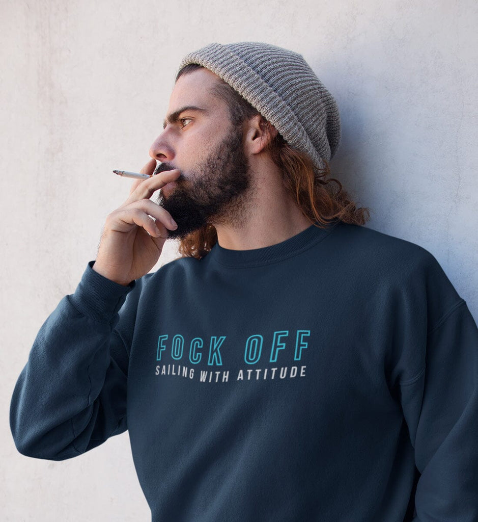 FOCK OFF - Unisex Organic Sweatshirt Changer Sweatshirt ST/ST Shirtee 