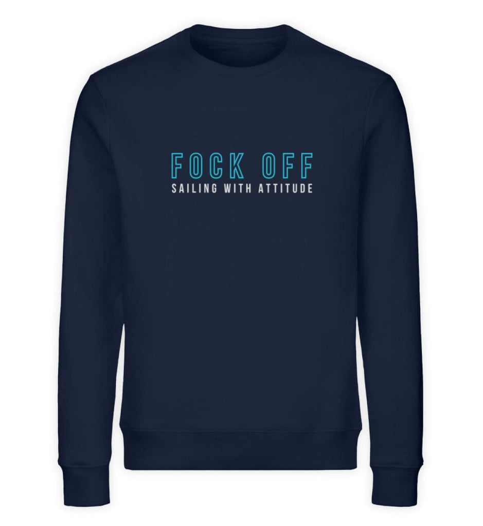 FOCK OFF - Unisex Organic Sweatshirt Changer Sweatshirt ST/ST Shirtee French Navy XS 