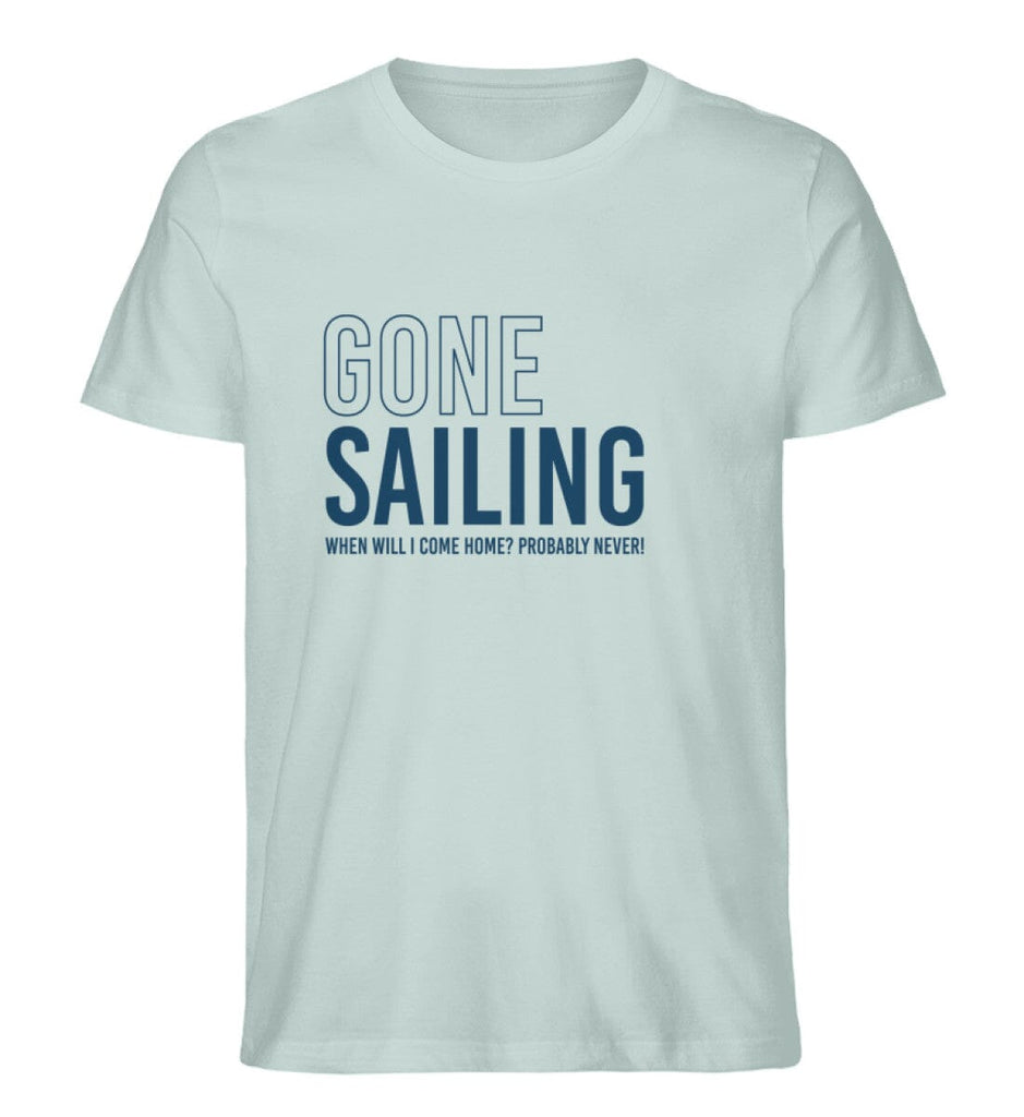 GONE SAILING - Herren Premium Organic Shirt Creator T-Shirt ST/ST Shirtee Caribbean Blue S 