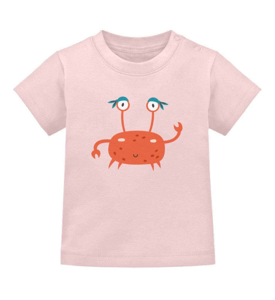 KRABBE - Baby T-Shirt Baby T-Shirt Shirtee Powder Pink 3-6 Monate 