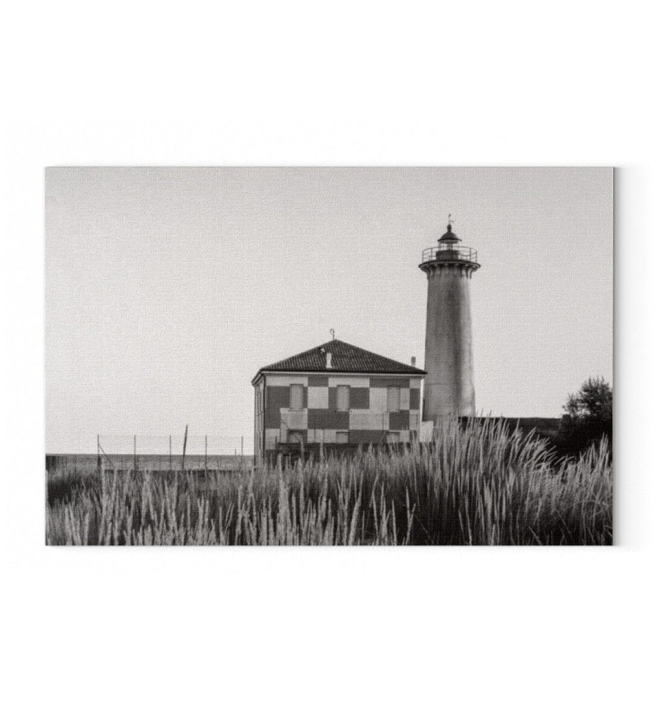 LIGHTHOUSE BIBIONE - Leinwand mit Keilrahmen Leinwand 75x50cm Shirtee True Color Print 75cm x 50cm 