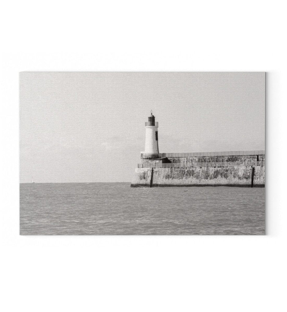 LIGHTHOUSE LES SABLE D'OLONNE - Leinwand mit Keilrahmen Leinwand 75x50cm Shirtee True Color Print 75cm x 50cm 