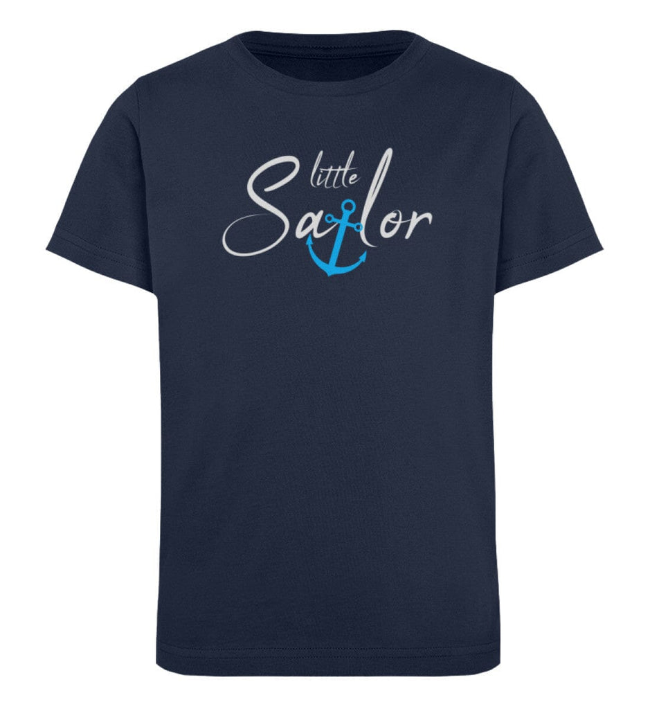 LITTLE SAILOR Boy - Kinder Organic T-Shirt Mini Creator T-Shirt ST/ST Shirtee French Navy 12/14 (152/164) 