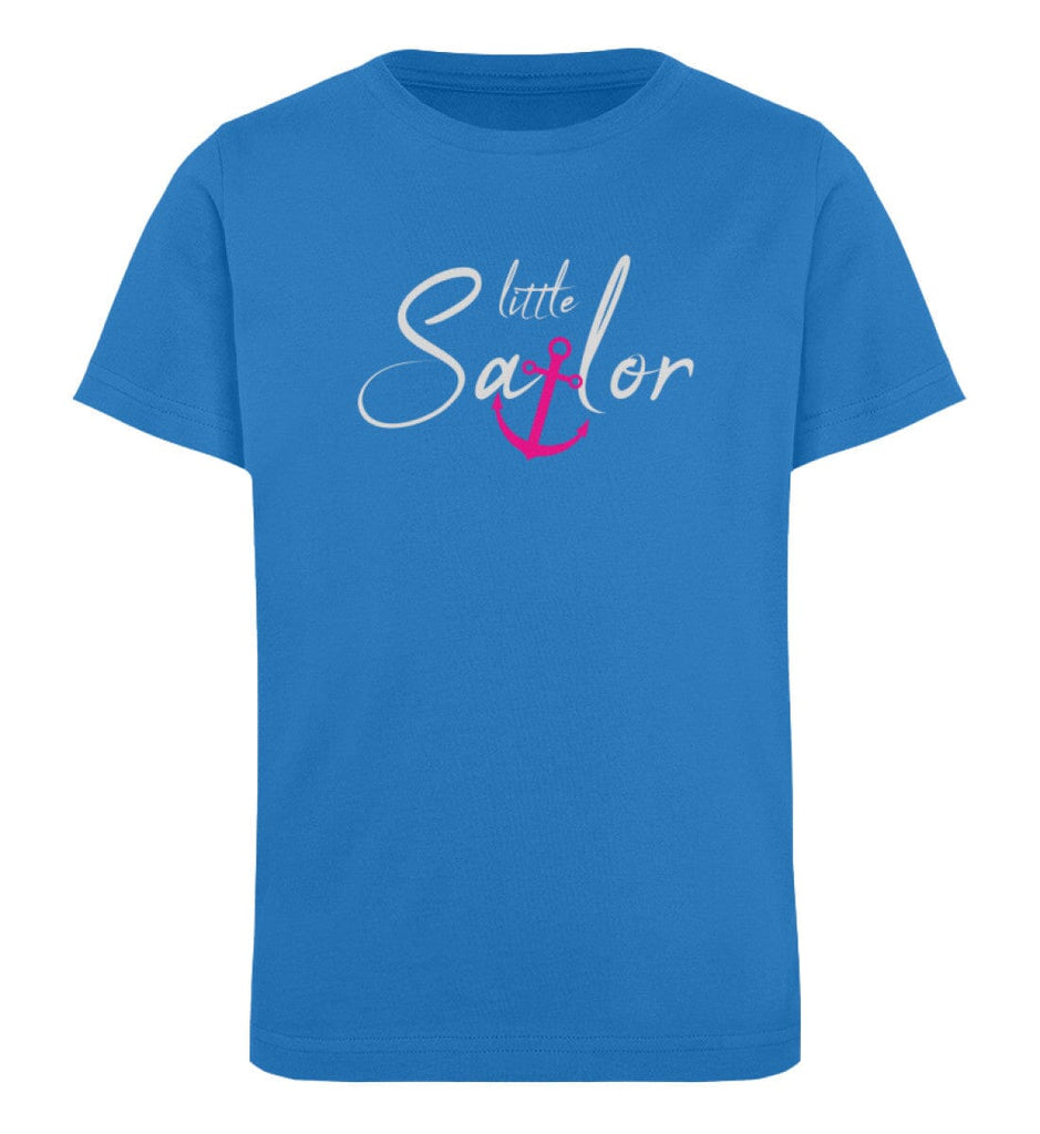 LITTLE SAILOR Girl - Kinder Organic T-Shirt Mini Creator T-Shirt ST/ST Shirtee Royal Blue 12/14 (152/164) 