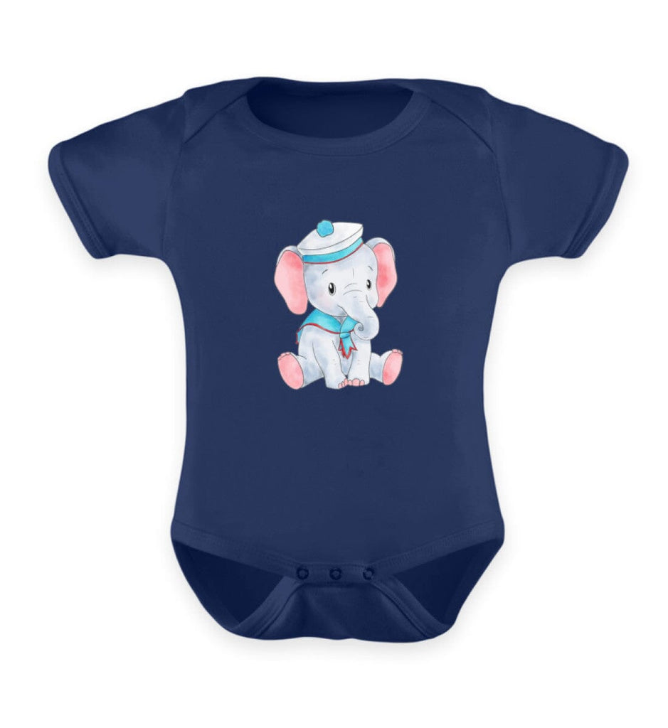 MATROSE - Baby Body Baby Body Shirtee Nautical Navy 3-6 Monate 