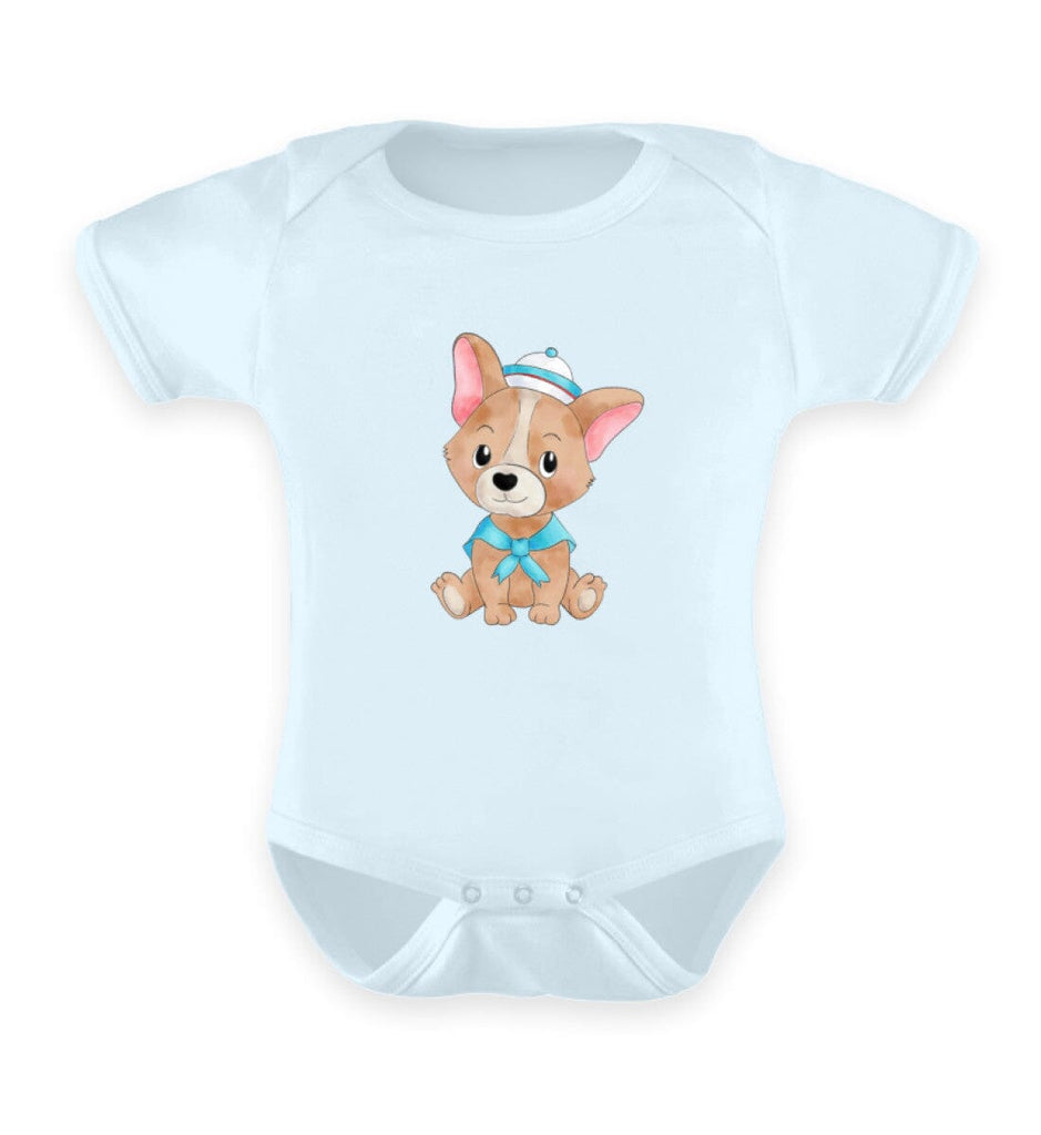 MATROSEN HUND - Baby Body Baby Body Shirtee Dusty Blue 3-6 Monate 