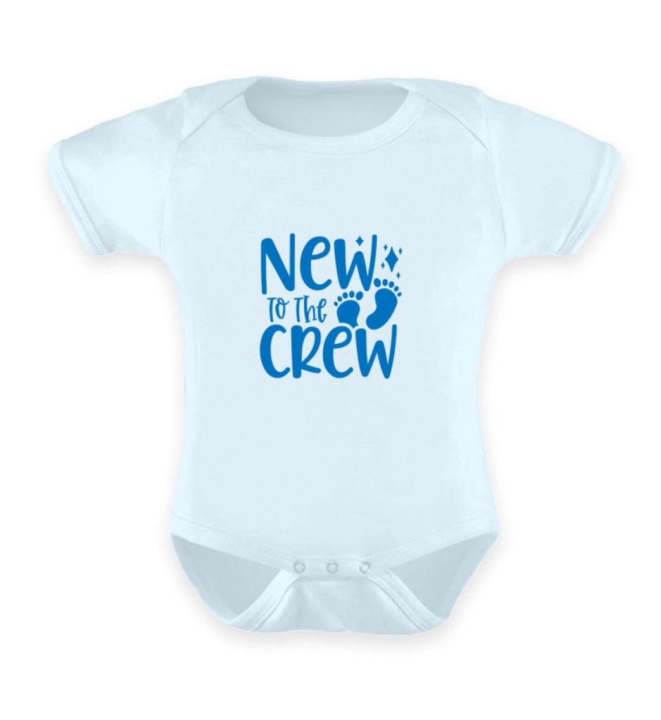 NEW AT THE CREW - Baby Body Baby Body Shirtee Dusty Blue 3-6 Monate 