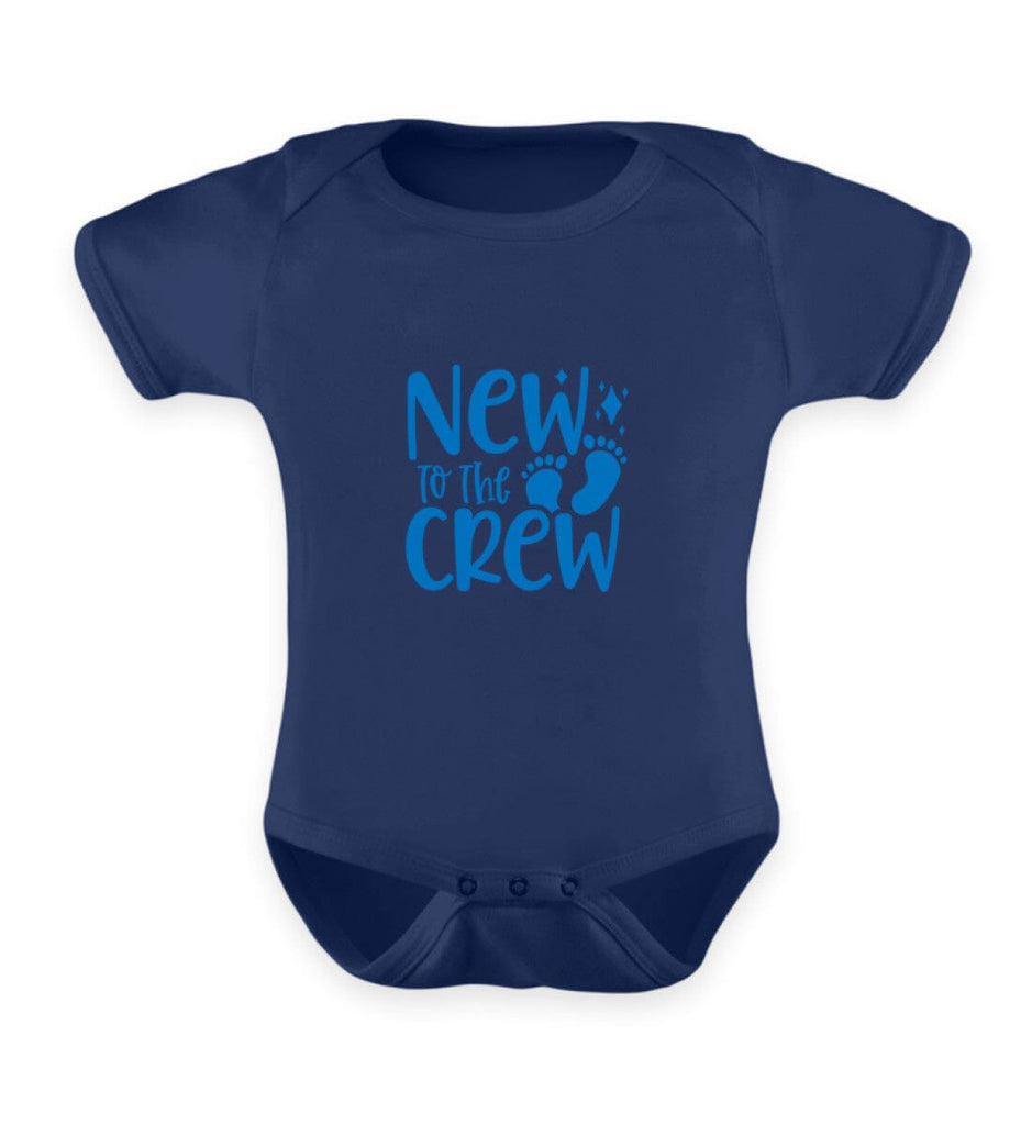 NEW AT THE CREW - Baby Body Baby Body Shirtee Nautical Navy 3-6 Monate 