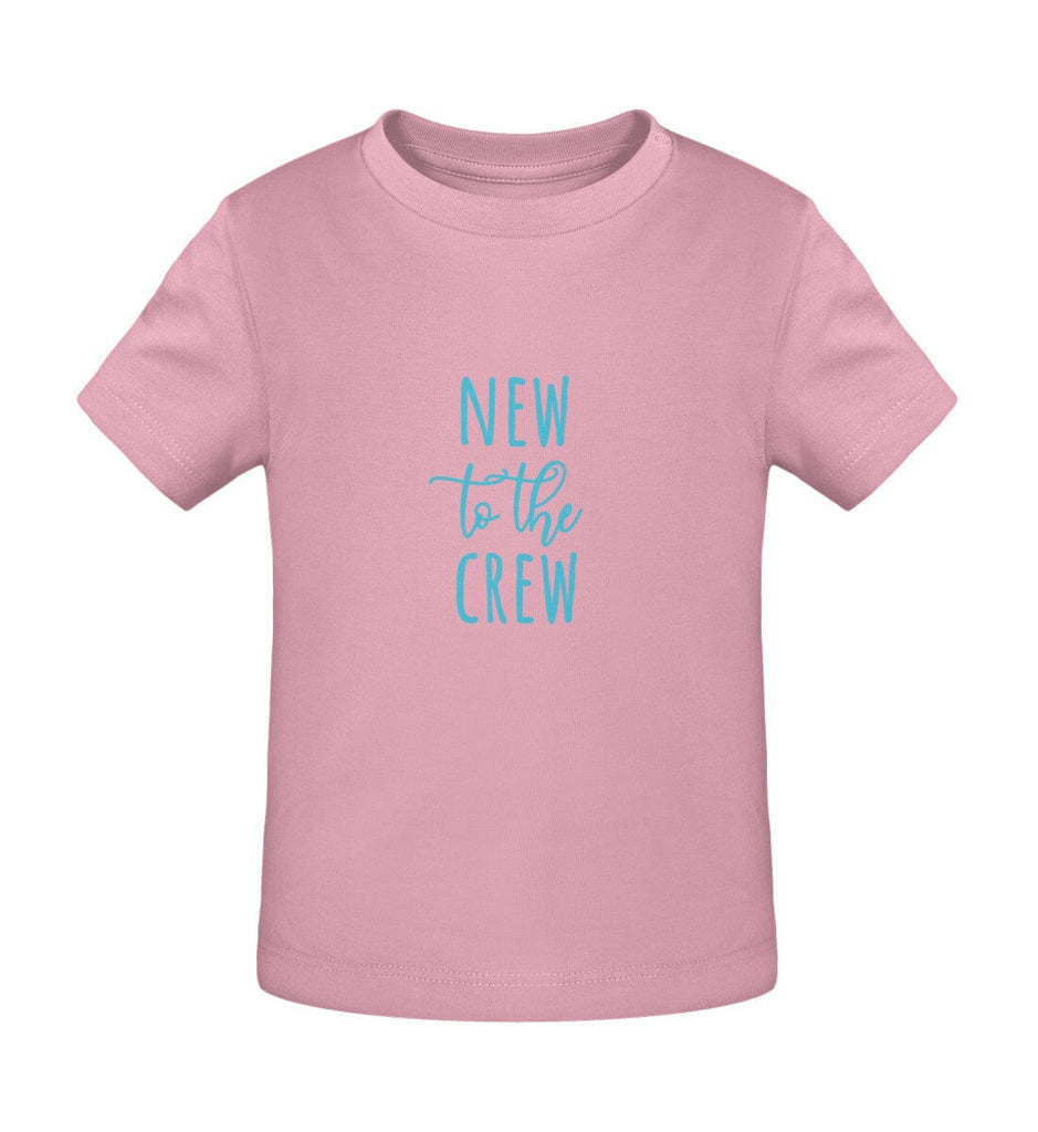 NEW TO THE CREW - Baby Organic T-Shirt Baby Creator T-Shirt ST/ST Shirtee Cotton Pink 24-36 Monate 