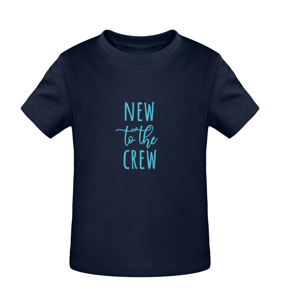 NEW TO THE CREW - Baby Organic T-Shirt Baby Creator T-Shirt ST/ST Shirtee French Navy 24-36 Monate 