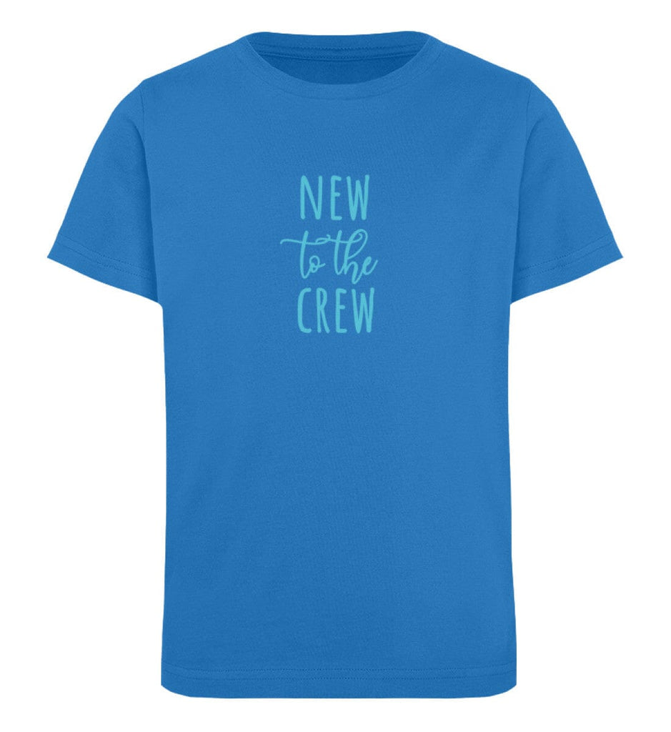 NEW TO THE CREW - KinderOrganic T-Shirt Mini Creator T-Shirt ST/ST Shirtee Royal Blue 12/14 (152/164) 