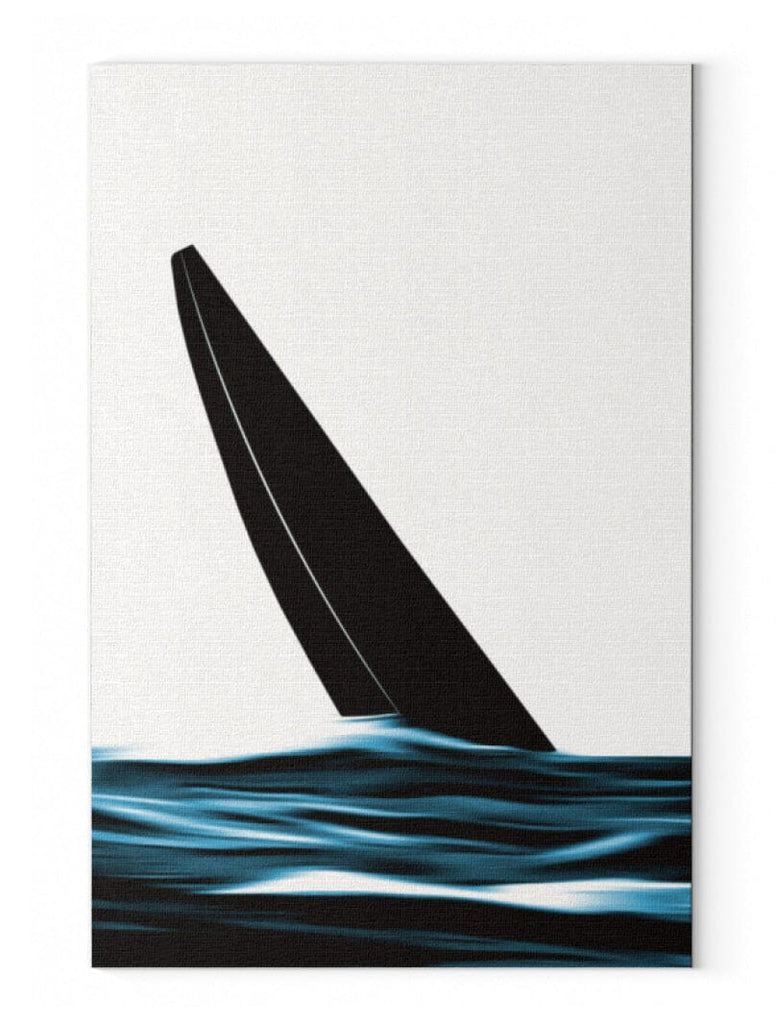 OCEAN RACE - Wall Art Leinwand mit Keilrahmen - Leinwand 50x75 cm Shirtee 