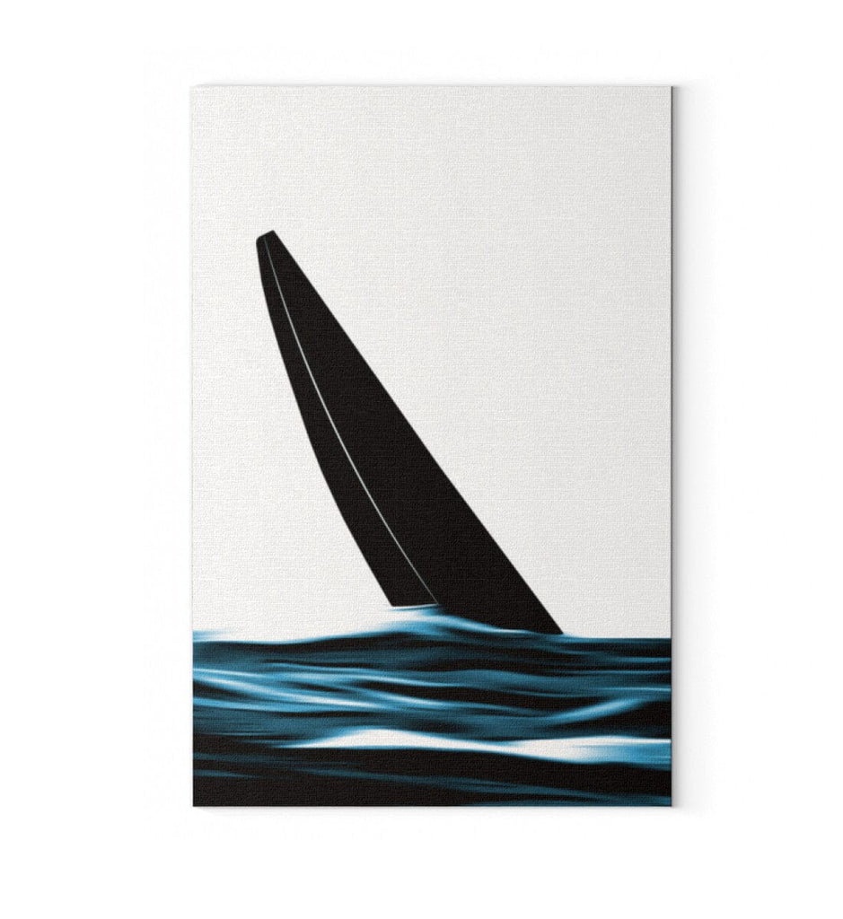 OCEAN RACE - Wall Art Leinwand mit Keilrahmen - Leinwand 50x75 cm Shirtee True Color Print 50cm x 75cm 