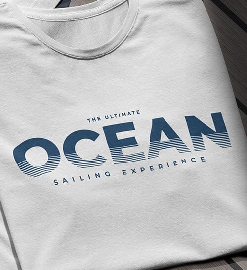 OCEAN SAILING - Premium Organic Shirt Creator T-Shirt ST/ST Shirtee 