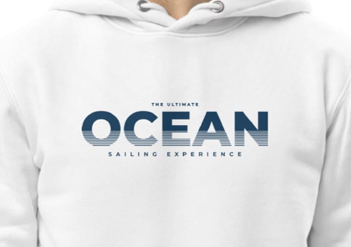 OCEAN SAILING - Unisex Organic Hoodie Cruiser Hoodie ST/ST Shirtee 