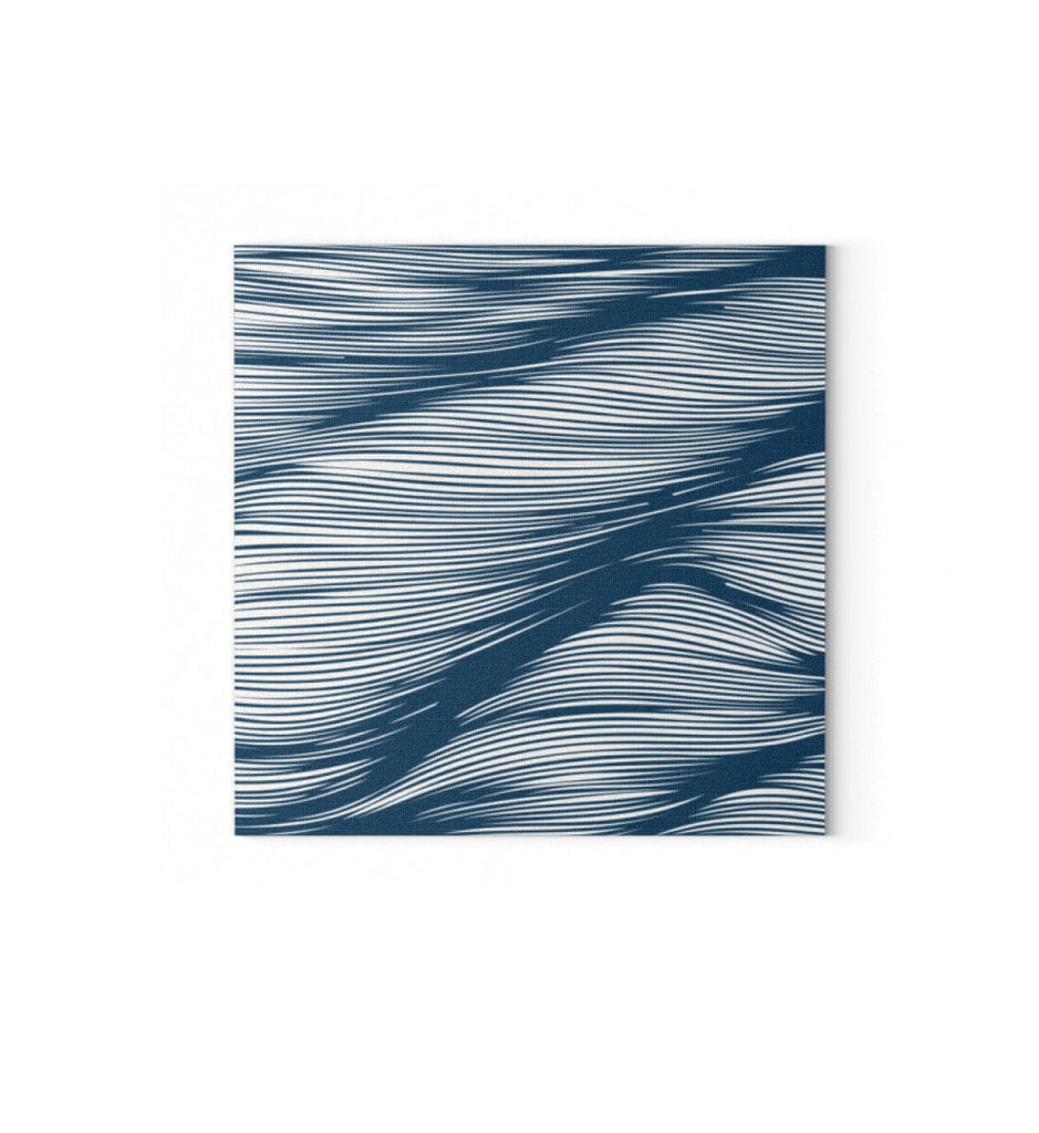 OCEAN WAVES - Leinwand mit Keilrahmen Leinwand 45x45cm Shirtee True Color Print 45cm x 45cm 