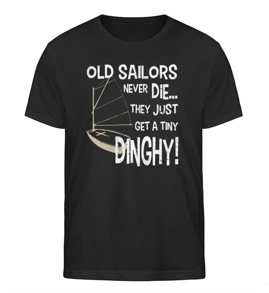 OLD SAILORS NEVER DIE - Herren Organic Shirt Rocker T-Shirt ST/ST Shirtee Black S 