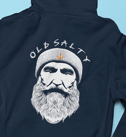 OLD SALTY - Unisex Organic Hoodie Cruiser Hoodie ST/ST Shirtee 