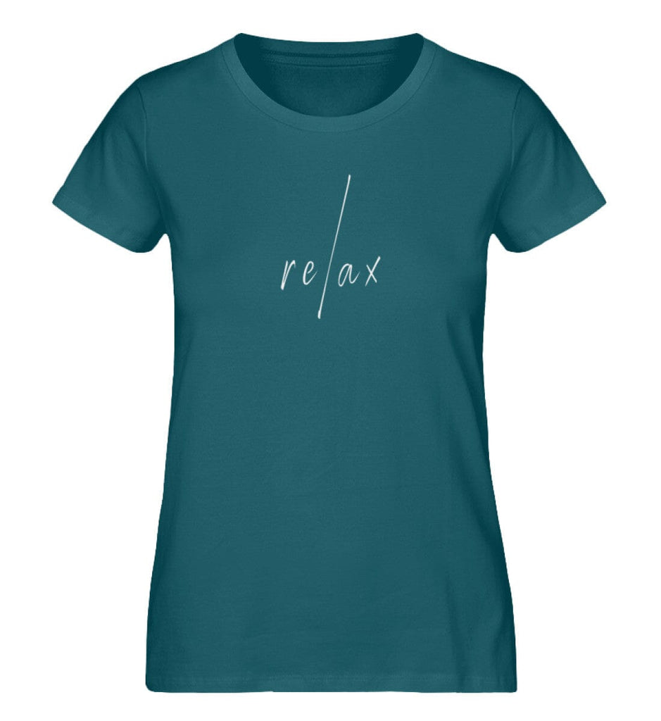 RELAX - Organic Shirt Expresser T-Shirt ST/ST Shirtee Ocean Depth XS 