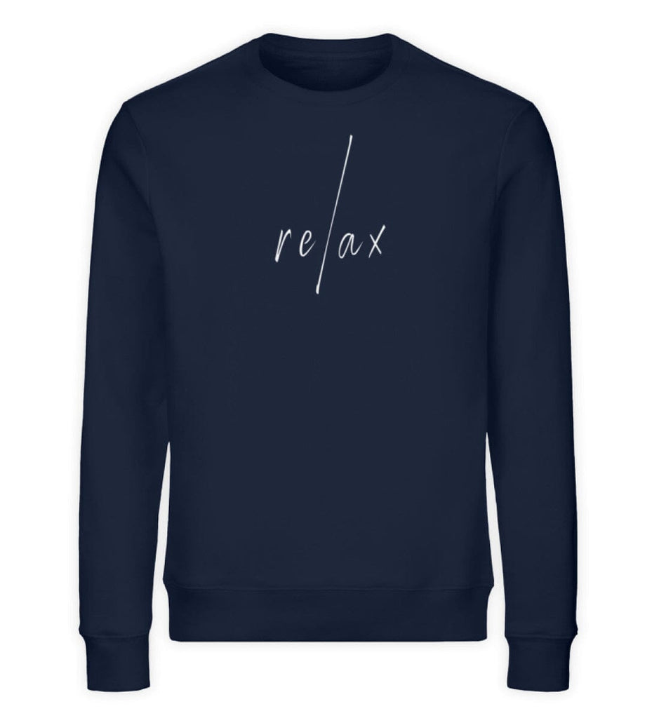 RELAX - Unisex Organic Sweatshirt Changer Sweatshirt ST/ST Shirtee French Navy XS 