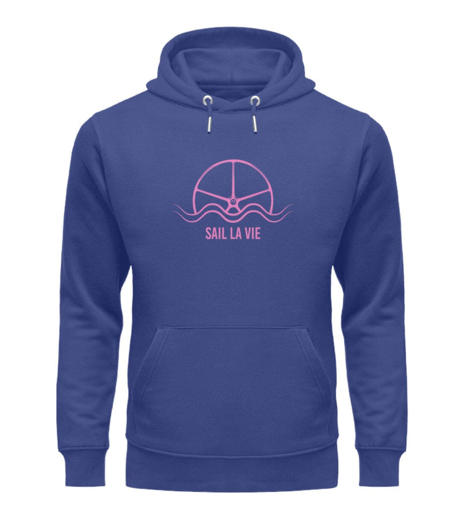 SAIL LA VIE - Unisex Organic Hoodie Cruiser Hoodie ST/ST Shirtee Worker Blue XS 