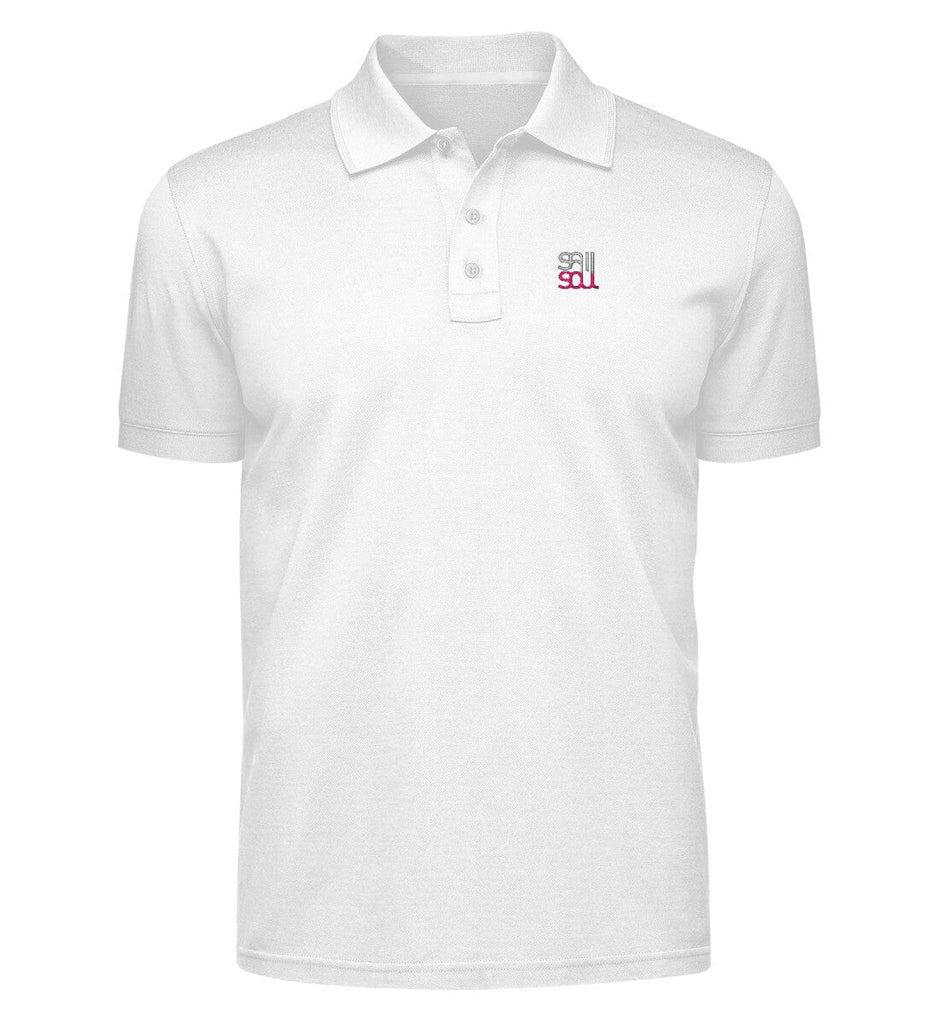 SAIL SOUL - Polo Shirt Herren Poloshirt Stick Shirtee White S 