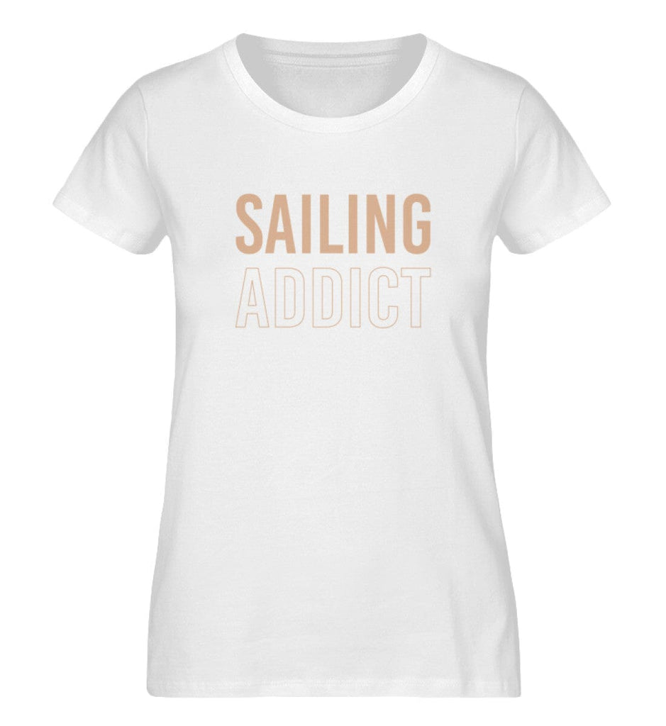 SAILING ADDICT - Organic Shirt Expresser T-Shirt ST/ST Shirtee White XS 