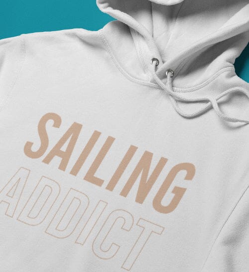 SAILING ADDICT - Unisex Organic Hoodie Cruiser Hoodie ST/ST Shirtee 