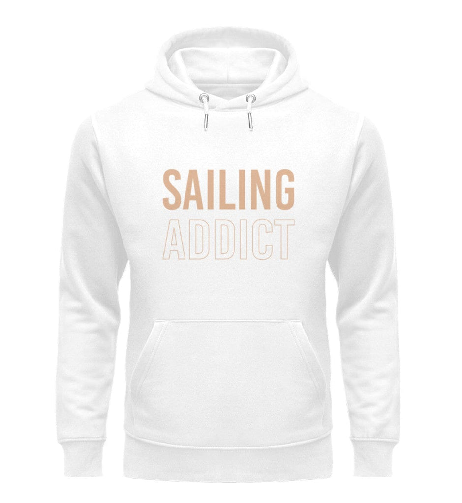 SAILING ADDICT - Unisex Organic Hoodie Cruiser Hoodie ST/ST Shirtee White S 