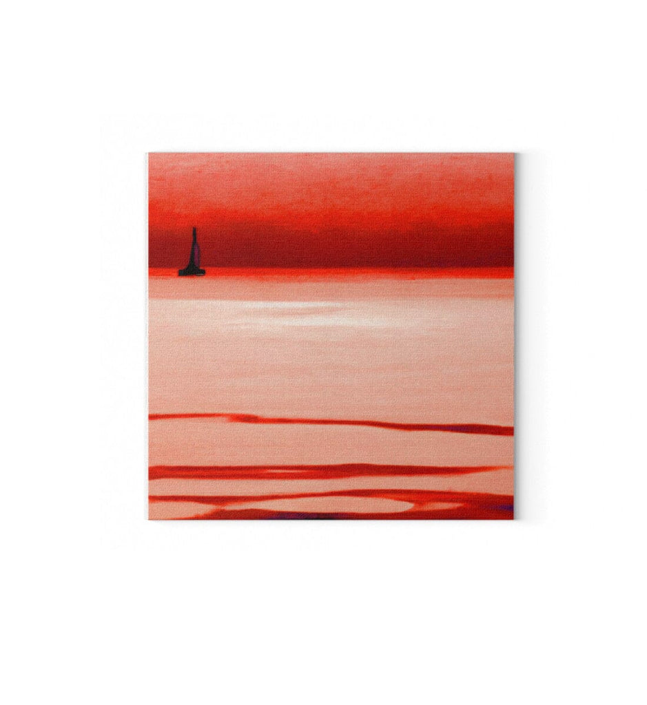 SAILING HORIZON - Leinwand mit Keilrahmen Leinwand 45x45cm Shirtee True Color Print 45cm x 45cm 