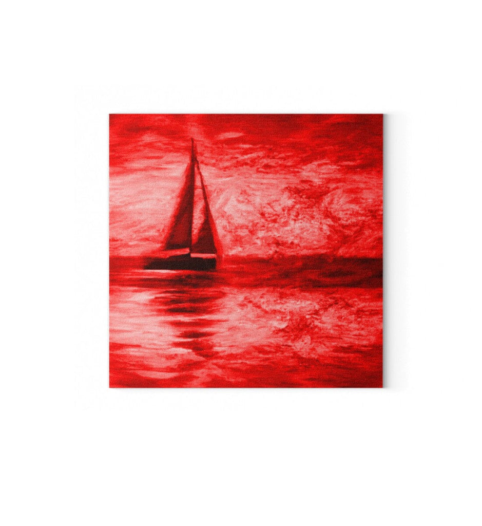 SAILING HORIZON - Leinwand mit Keilrahmen Leinwand 45x45cm Shirtee True Color Print 45cm x 45cm 