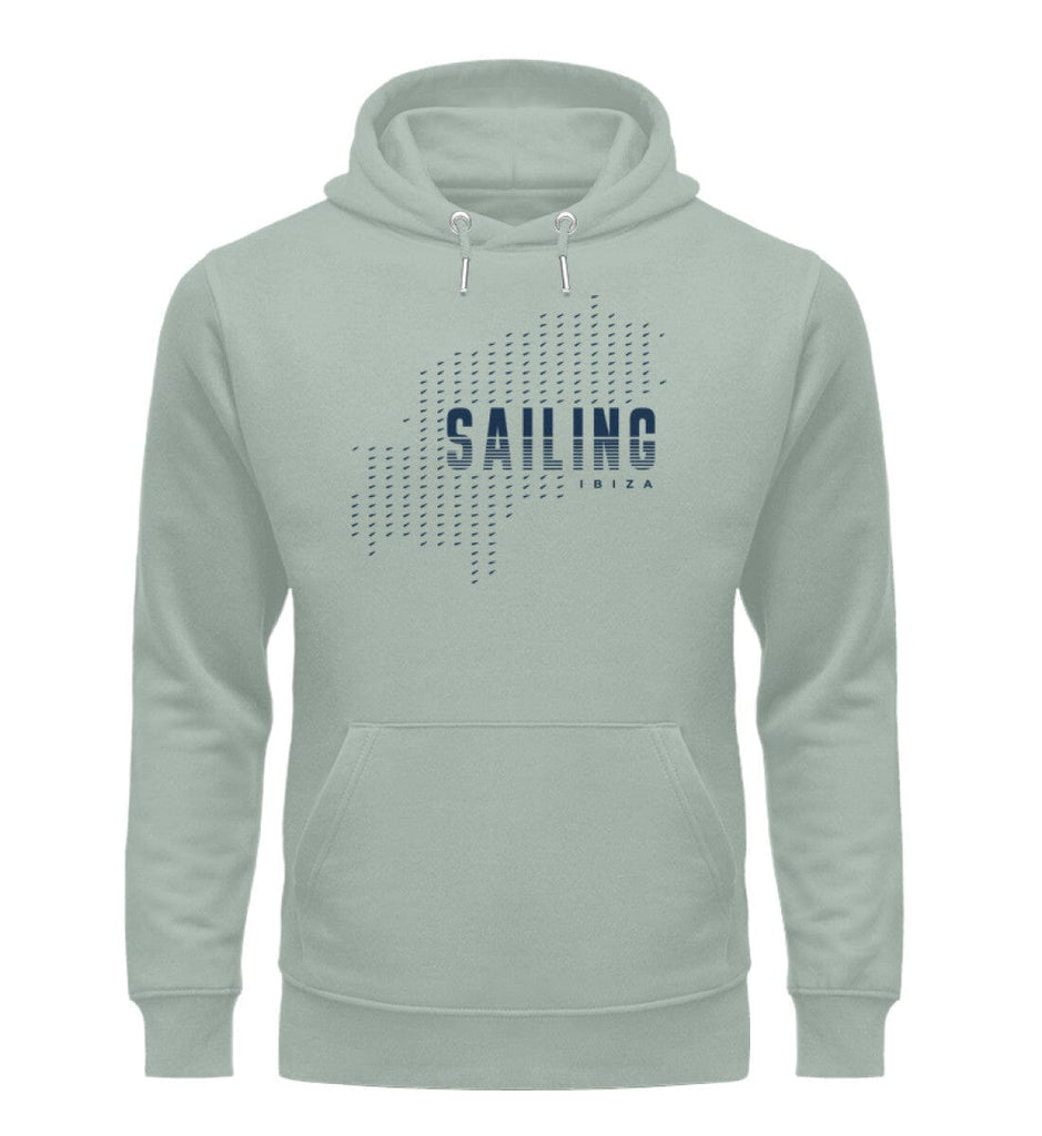 SAILING IBIZA - Unisex Organic Hoodie Cruiser Hoodie ST/ST Shirtee Aloe XS 