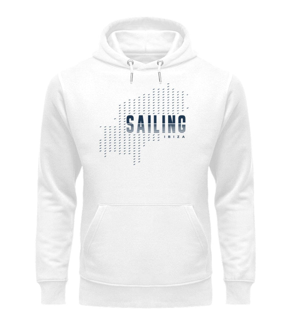 SAILING IBIZA - Unisex Organic Hoodie Cruiser Hoodie ST/ST Shirtee White S 