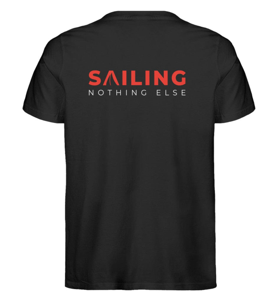 SAILING NOTHING ELSE - Herren Premium Organic Shirt Creator T-Shirt ST/ST Shirtee Black XS 